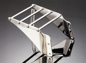 Chrome Luggage Rack (Fits Standard Bike With Or Without A Backrest) [662-011]