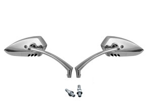 (For Yamaha) Kuryakyn Scythe II Mirrors (Pair) [K1448 & K1413]
