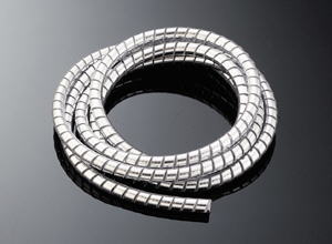 Chrome Plastic Cable Cover (6.2mm Inner Diameter) [20-123]