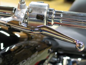 Kuryakyn Chrome Wide Blade Levers (Pair) [K7417]