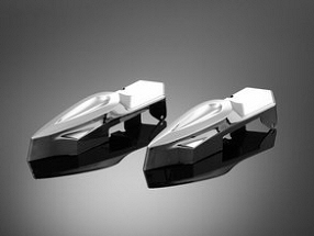 Chrome ABS Plastic Rear Axle Covers (Pair) [471-750]