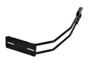 Universal Black Rear Tyre Licence Plate Holder [59-0400]