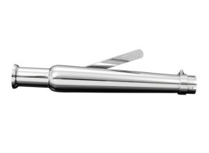 Trumpet Chrome Muffler (47cm) [65-935]