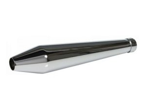 Cafe Racer Chrome Muffler (50cm) [65-943]