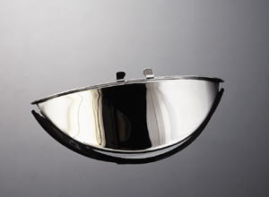 Chrome 5.5 inch Headlight Visor [66-053 ]