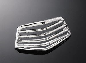 Chrome ABS Plastic Rear Light Grill [661-110]