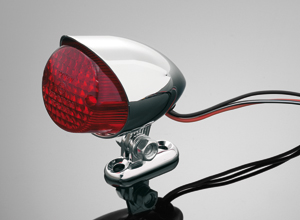 Chrome Fender-Mounted Tail Light [68-222]