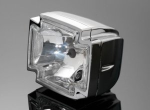 Chrome Gothic Cross Headlight [68-233070]