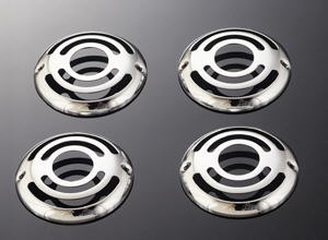 Chrome Indicator Grills (Set of 4) [682-002]