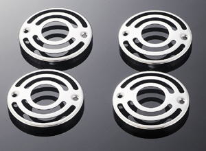 Chrome Indicator Grills (Set of 4) [683-001]