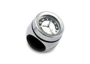 Chrome Handlebar-Mounted Clock (For 25mm and 32mm Handlebars) [915423]