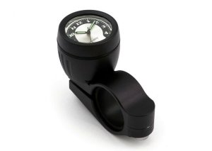 Black Handlebar-Mounted Clock (For 25mm and 32mm Handlebars) [915430]