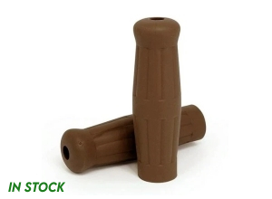1 inch (25.4mm) Brown Rubber Vintage Grips [M109906]
