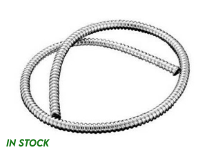 Chrome Plastic Motorcycle Oil/Fuel Line Cover (10.5mm Inner Diameter / 1m Long) [M12620]