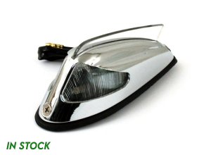 Chrome Front Fender Light with Clear Lens [M715908]