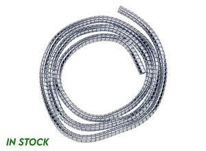 Chrome Plastic Cable Cover (10.2mm Inner Diameter / 1.5m Long) [M912920]