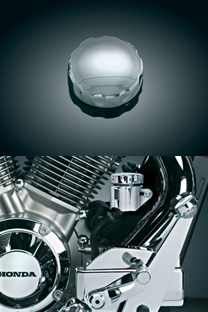 Kuryakyn Chrome Rear Brake Reservoir Cap [K7822] 