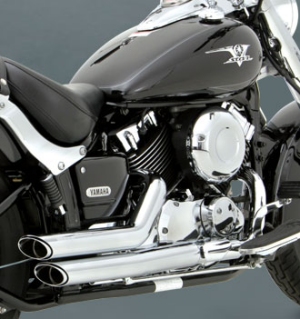 xvs650 exhaust pipes